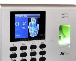 Zk Teco Biometric Time Attendance Zkteco Terminal.
