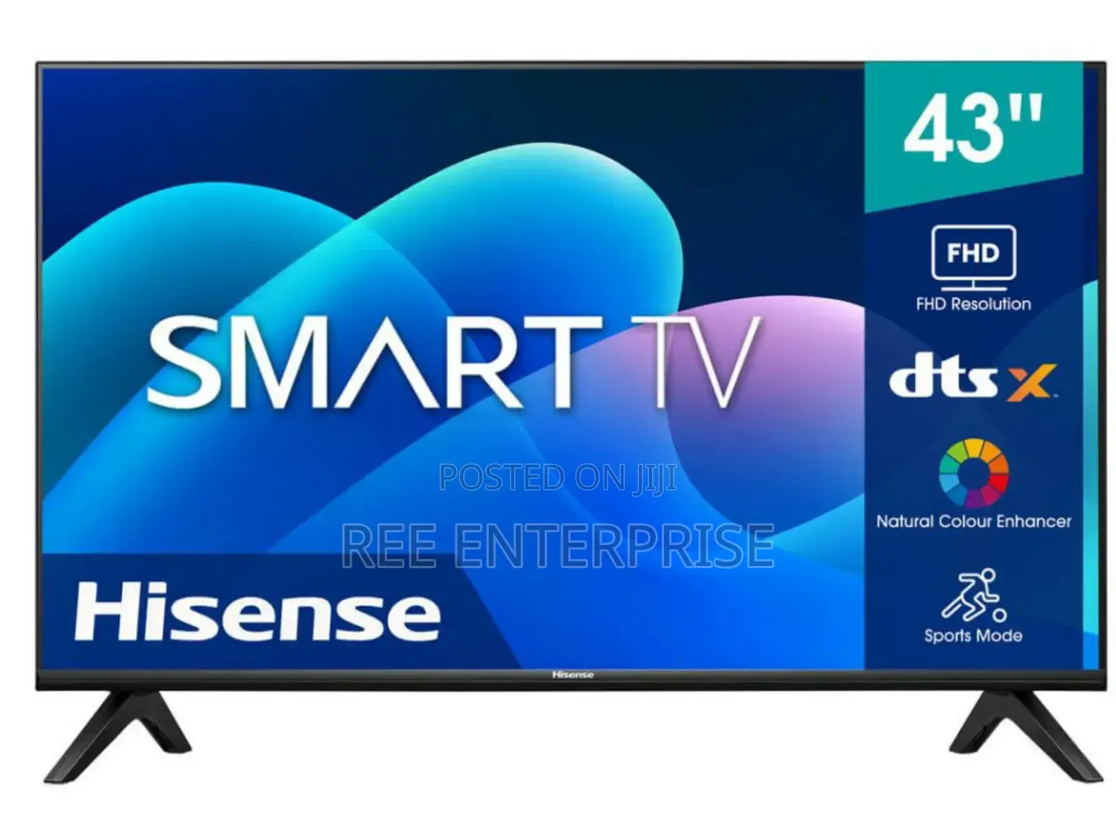 43 Smart Hisense Uhd Frameless A4 43a4kken