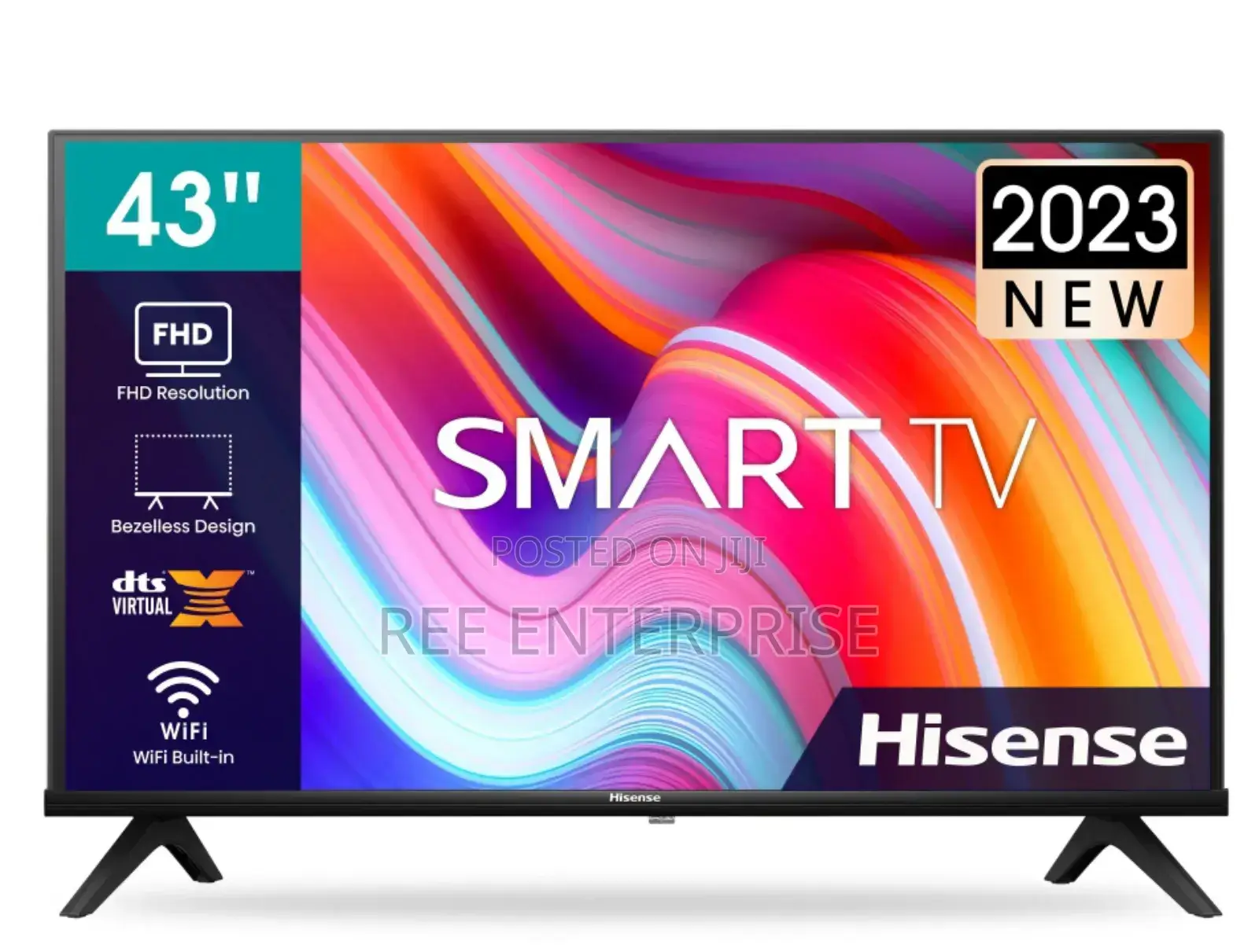 43 Smart Hisense Uhd Frameless A4 43a4kken