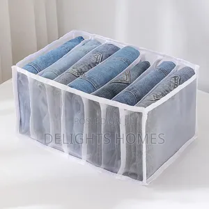 Closet Organizer Jeans Storage_x