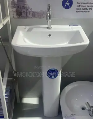 Pedestal Hand Wash Basin (Frencia)