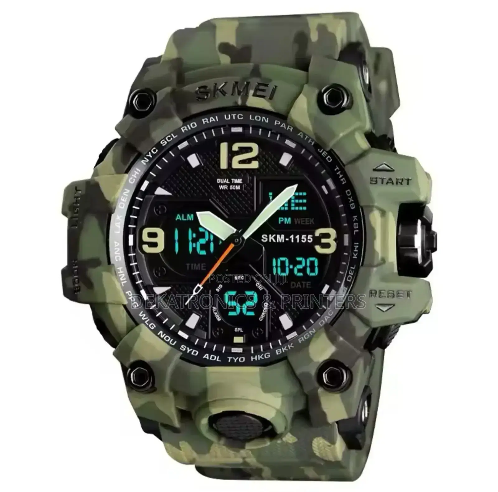 Skemi 1155b Camouflage Watch