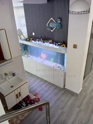 Stand Tall: Complete Aquarium With Sleek Cabinet