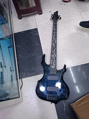 Flame Ibanez 5 String Bass Guitar