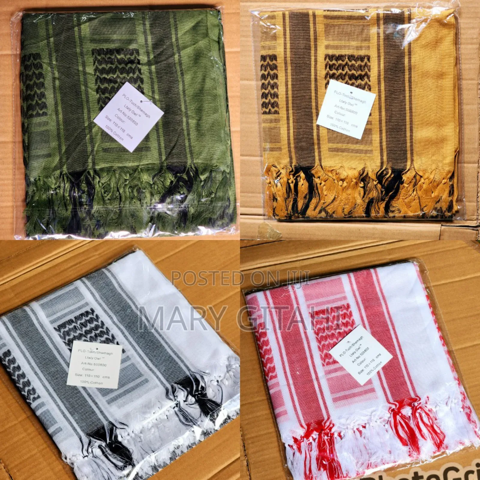 Shemagh / Arafat Scarf / Keffiyeh