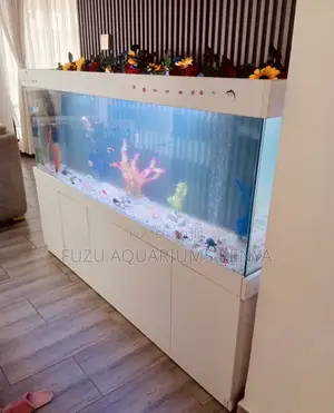 Fishtank Elegance – With Matching Storage Cabinet