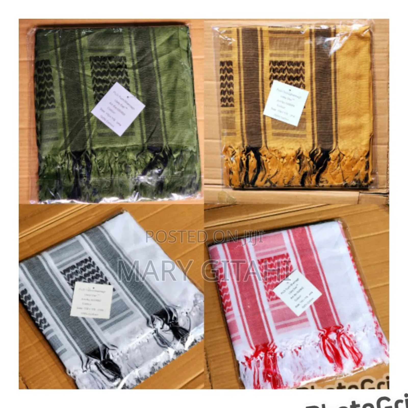 Shemagh / Arafat Scarf / Keffiyeh
