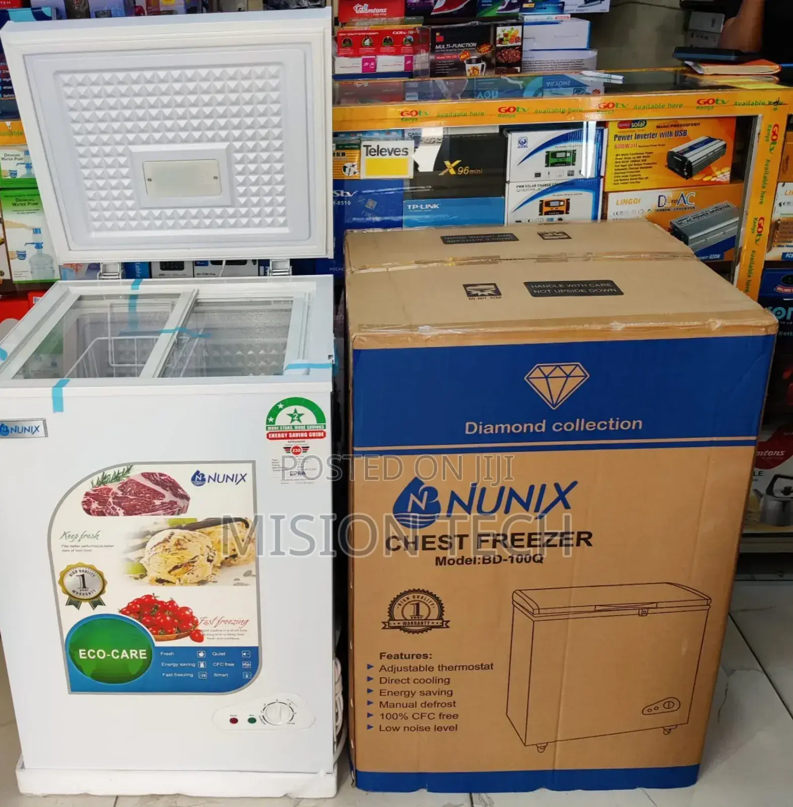 Nunix 100 Litres Deep Freezer°