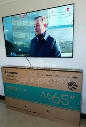 Brand New 
Hisense 65 Smart Uhd Frameles at 65a6kken