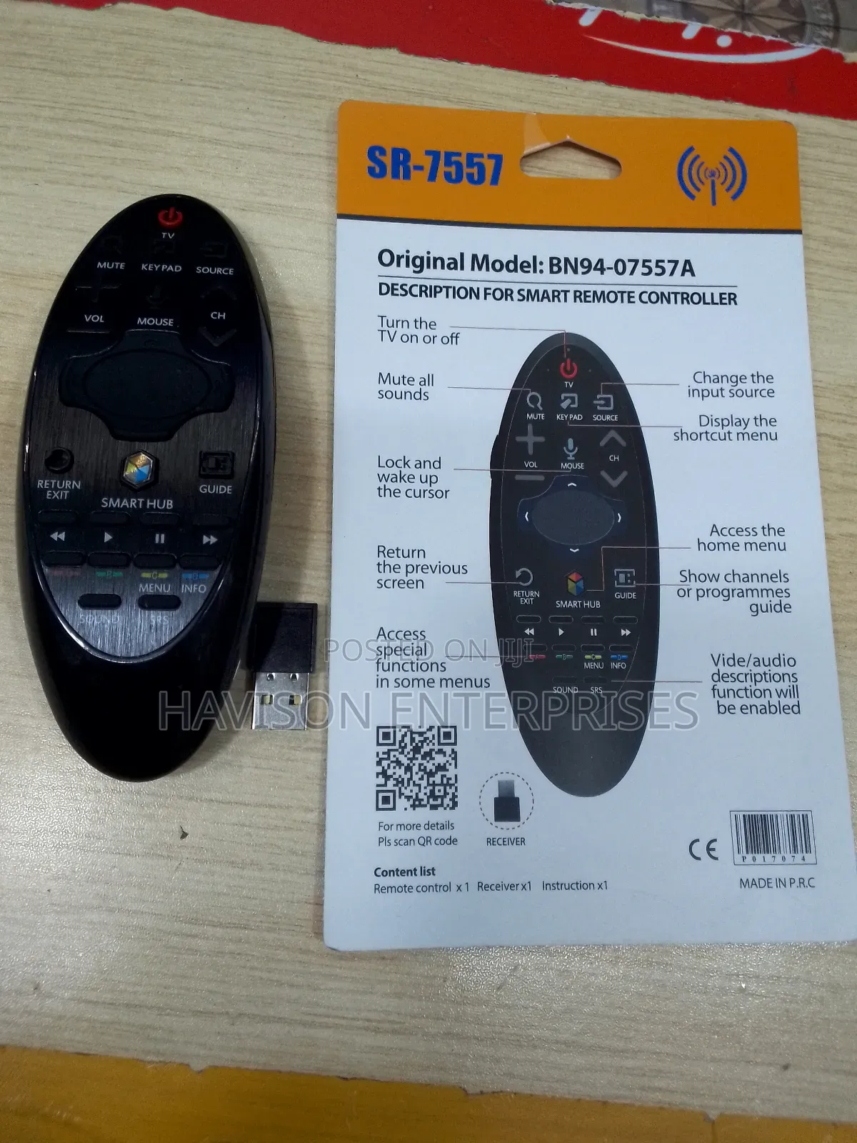 Smart Magic Samsung Remote With Moise