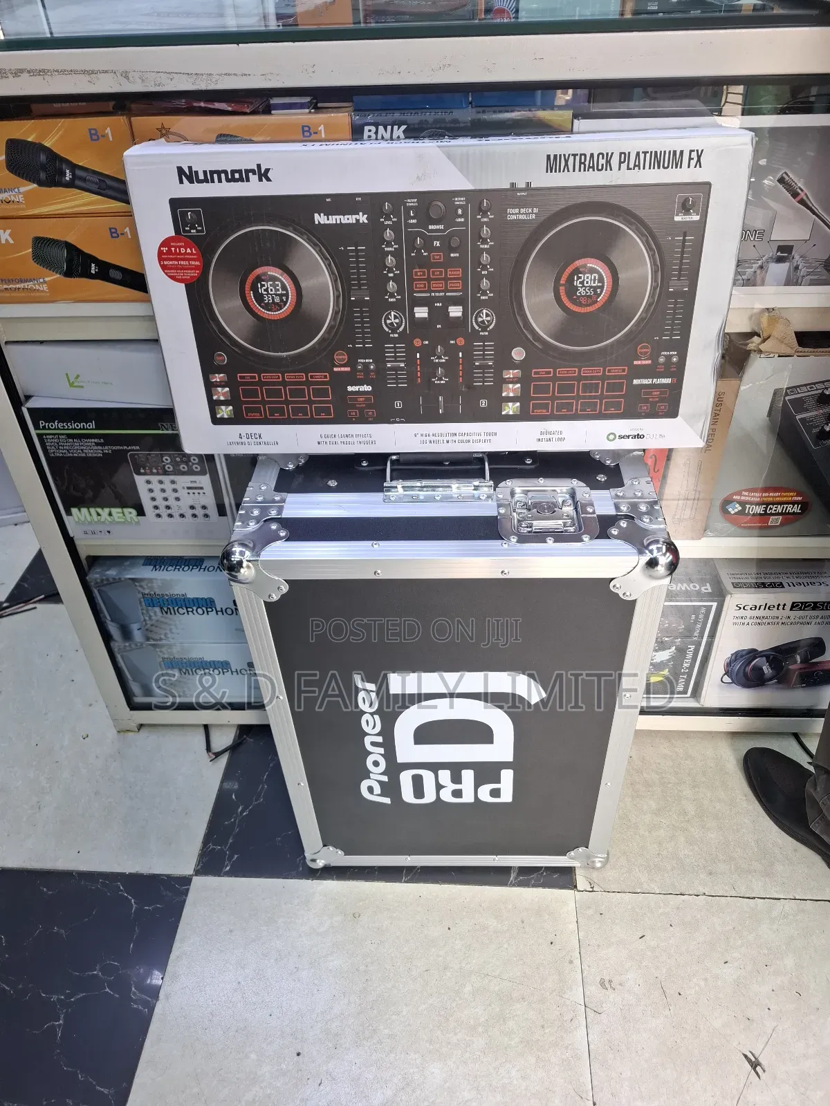 Numark Mixtrack Platinum Fx Plus Flightcase