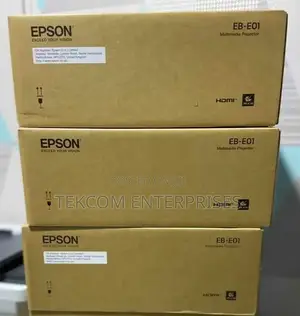 Epson Eb-E01 3,300 Lumens Projector// Epson Eb-E01 Projector