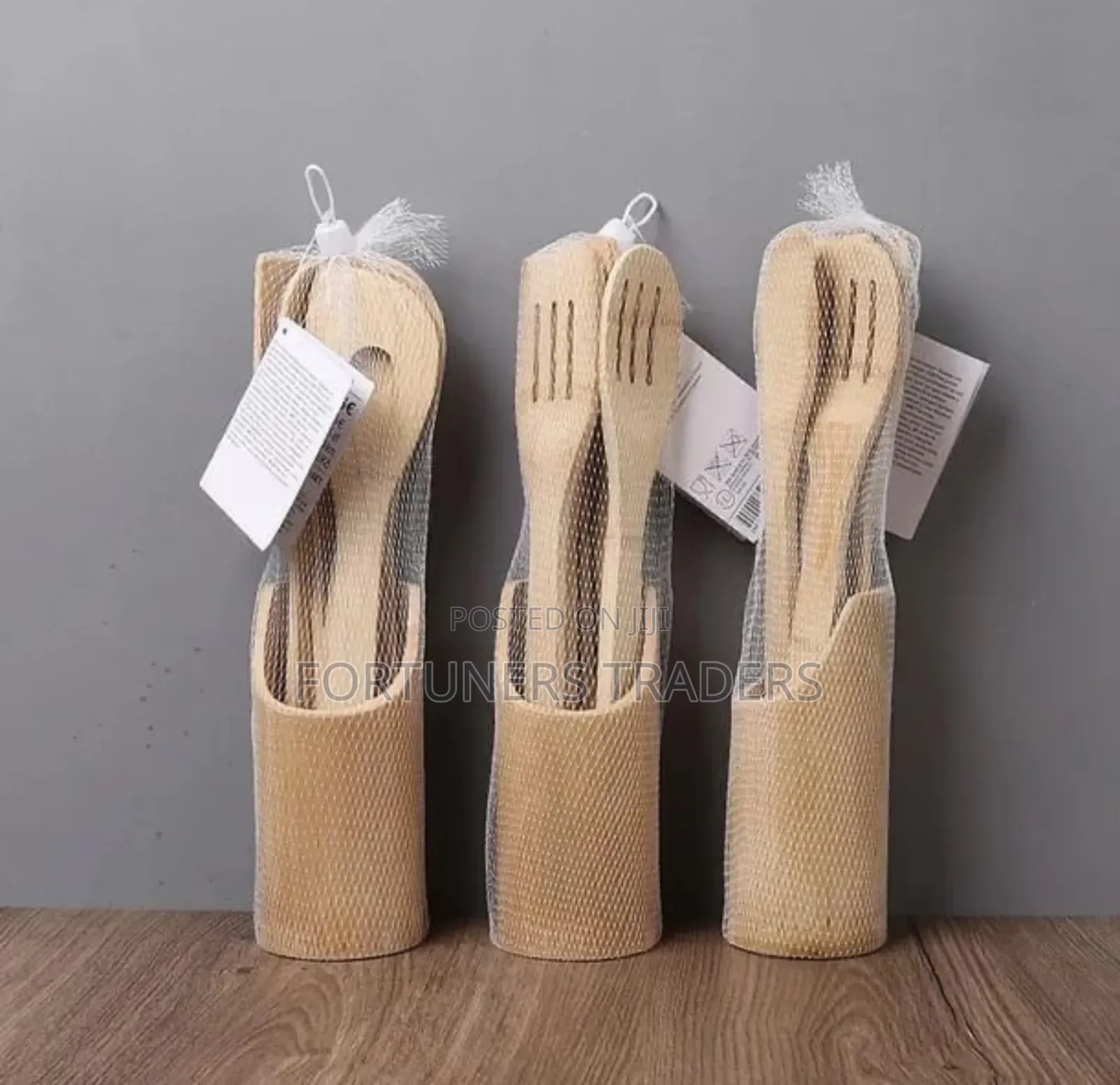 Bamboo Mwiko/Cooking Spoons Set