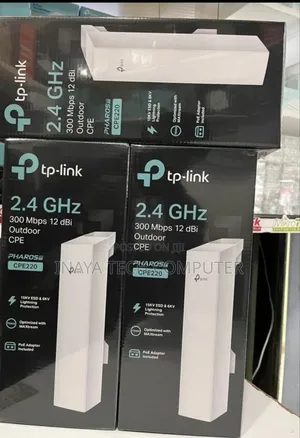 Tp Link Cpe220 2.4ghz 300mbps 12dbi Outdoor Cpe