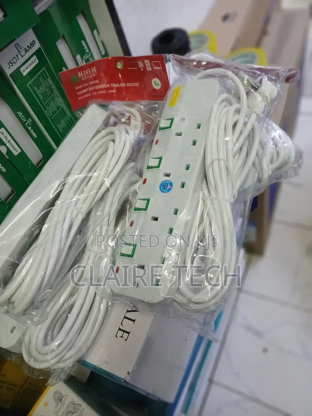 Power King Home Best 4 Way Power Extension With Long Cable