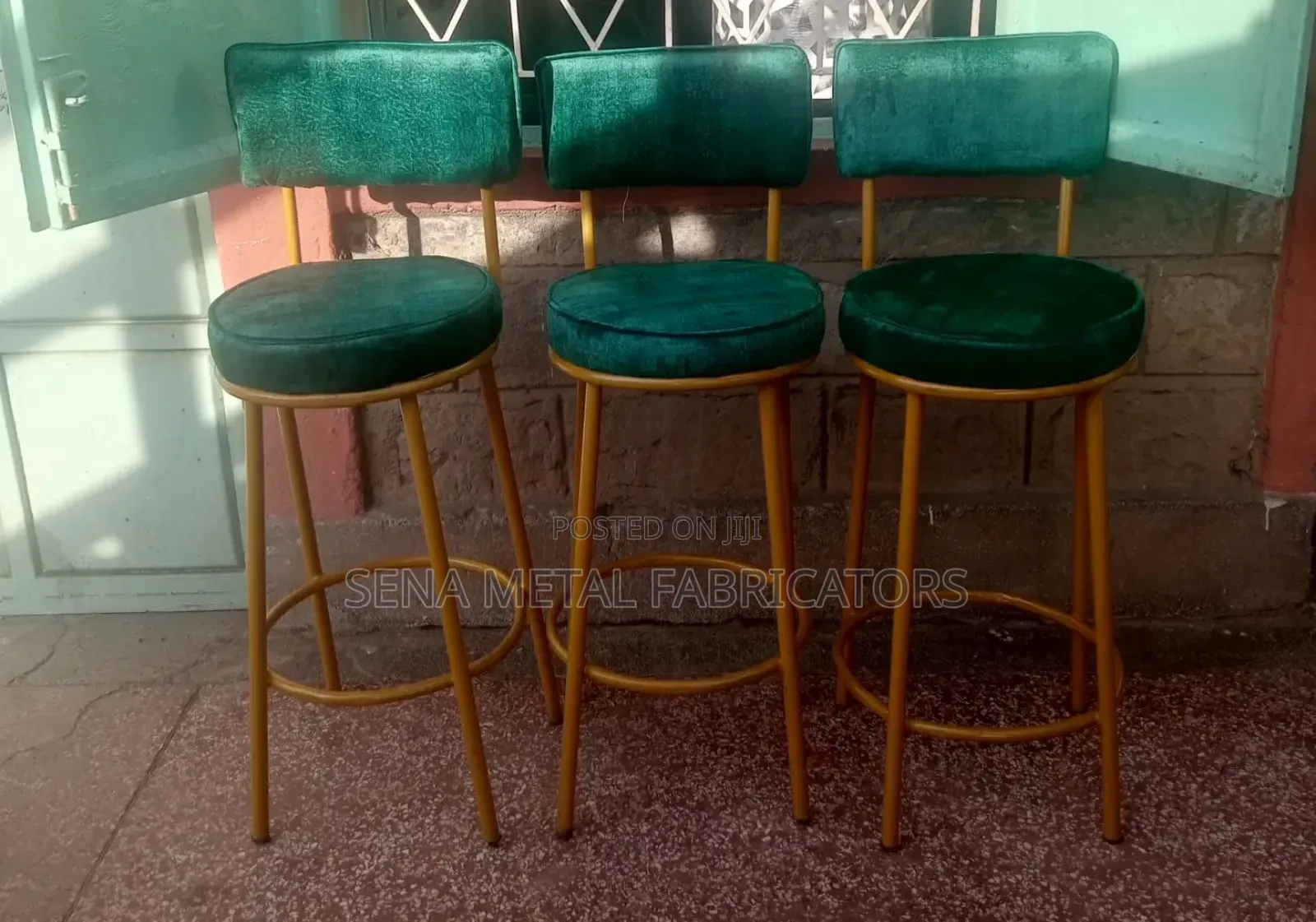 Green Kitchen Counter Stools or Bar Stools