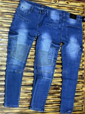 Balmain/Side Pocket Jeans