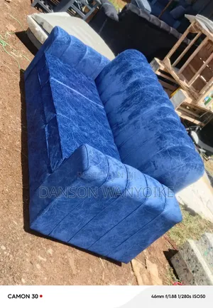 Three Seater Turquoise Blue Sofa on Sale