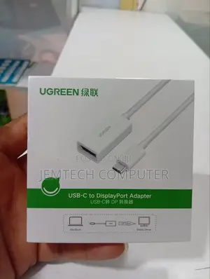 Ugreen Mm130 Usb-C to Displayport Adapter White (Ug- 40372)