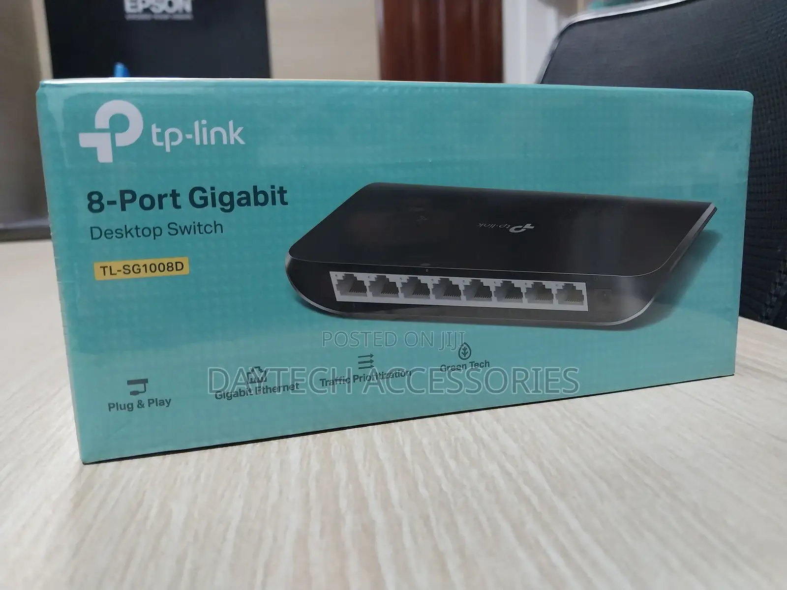 Tp-Link 8-Port Gigabit Switch Tl-Sg1008d