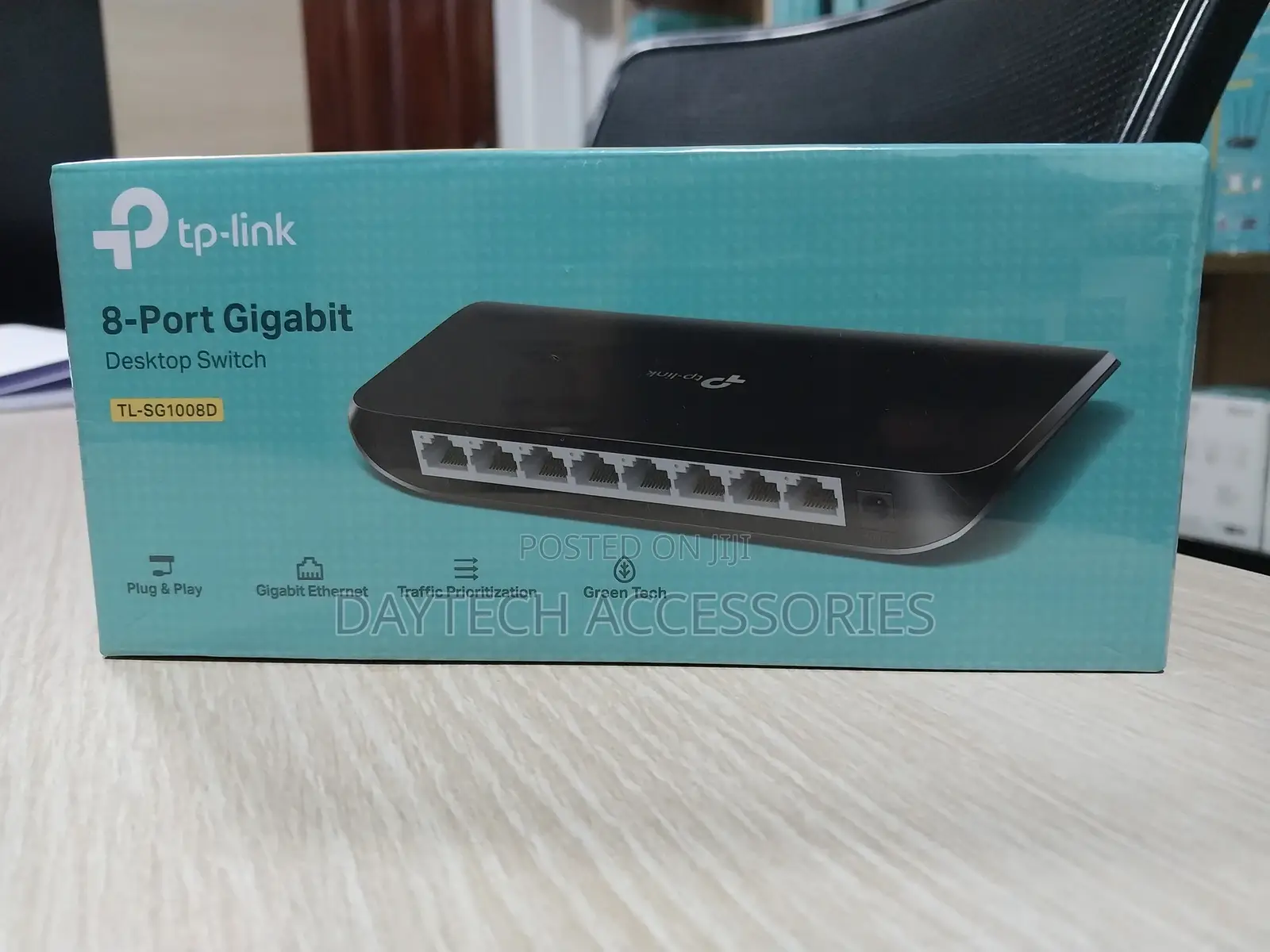 Tp-Link 8-Port Gigabit Switch Tl-Sg1008d