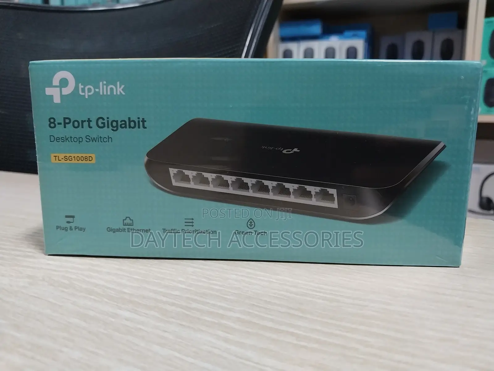 Tp-Link 8-Port Gigabit Ethernet Unmanaged Switch Plug Play
