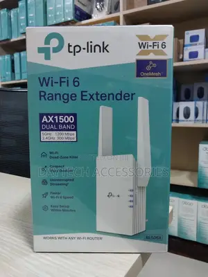 Tp-Link Re505x Ax1500 Dual-Band Wifi Range Extender