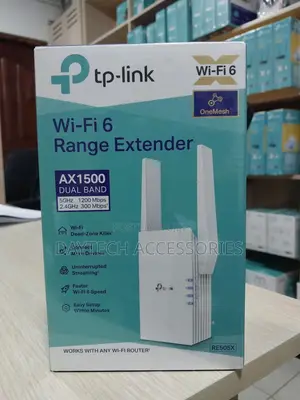 Tp-Link Re505x Ax1500 Dual-Band Wifi Range Extender