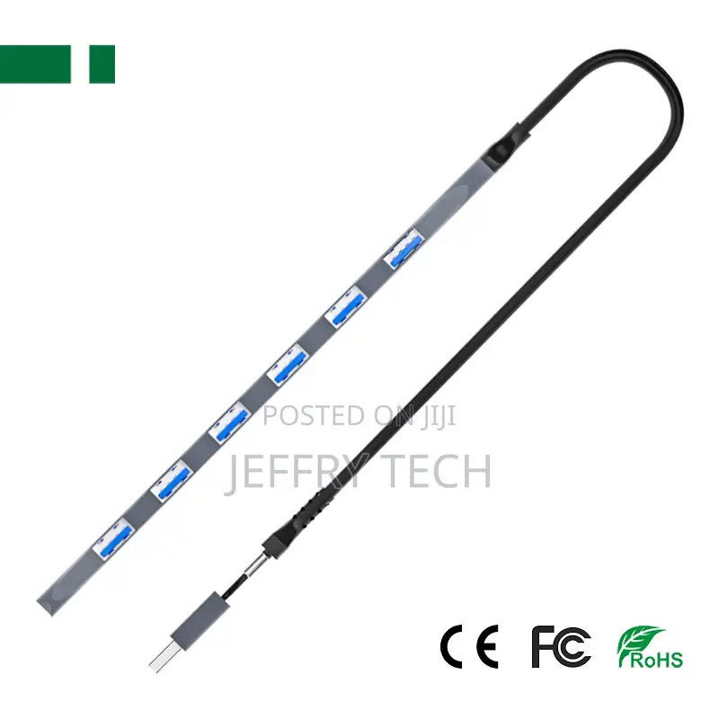 CHM-U703ac 7 Ports Usb and Type-C 3.0 Hub Extension