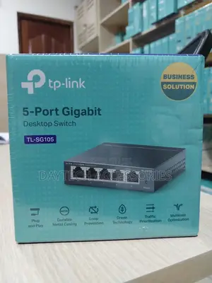 Tp-Link Tl-Sg105 5-Port Gigabit Ethernet 1000mbps Switch
