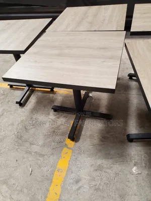 Dining Table Sets With Strong Metal Frame.