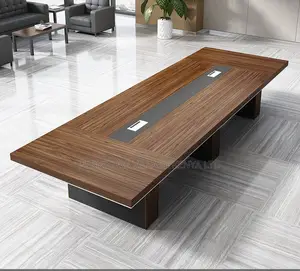 Office Table:Rectangular MDF Office Conference Table -3meter
