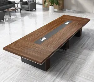 Office Table:Rectangular MDF Office Conference Table -3meter