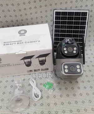 Quality V380-Dual Lens 4g Solar .Security Camera