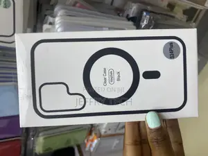 Onyx Samsung Galaxy S24 Plus Magsafe Clear Case-Black