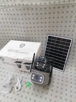 Advanced Quality V380-Dual Lens 4g Solar .Security Camera