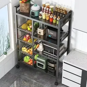 Multifunctional Strong Metallic Kitchen Rack