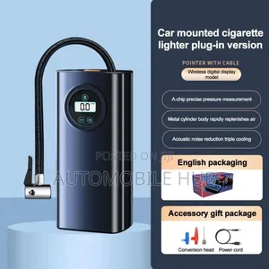 Mini Wireless Electric Portable Inflator Pump- Compressor