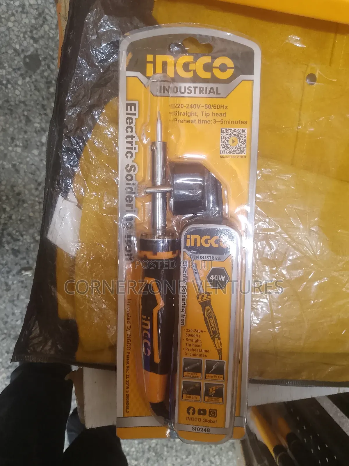 Ingco Electric Soldering Iron 40w, Soldering Iron