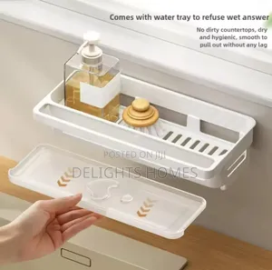 Wall-Mounted Sink Caddy Organizer_car