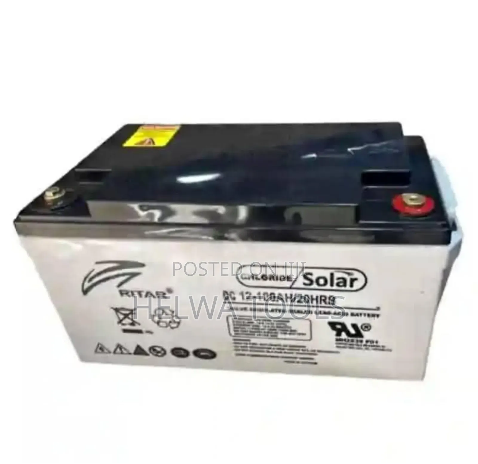 Ritar Deep Cycle Gel Battery (100ah)