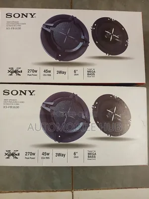 Quality Sony Door Speakers 6" - 6" Door Speakers