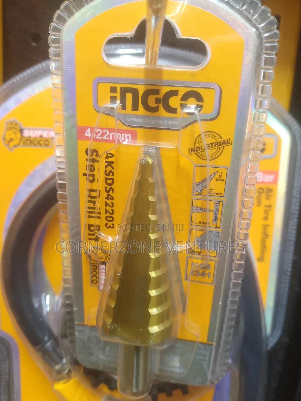 Ingco Step Drill Bit 4-22mm