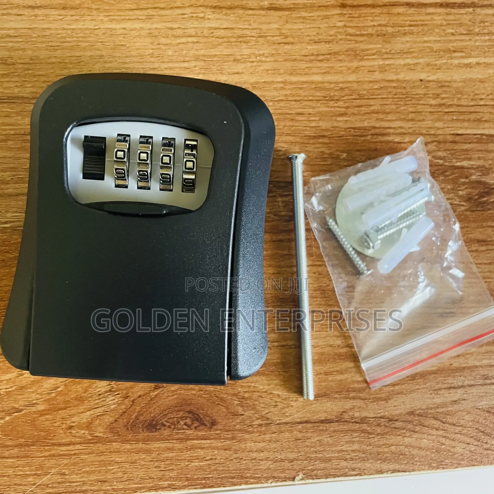 Airbnb Full Metallic Wall Mount Combination Key Storage Box