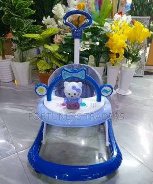 Baby Walker With Music, Toys and Push Handle