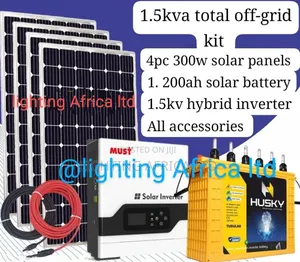 1500w Hybrid Total Off-Grid System With Free Installation