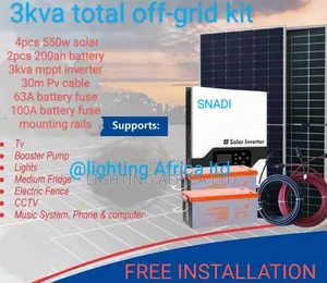 3.0kva Hybrid Gel Battery Full System