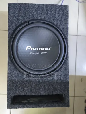 Pioneer 1500watts Bass Subwoofer With Tuned Cabinet