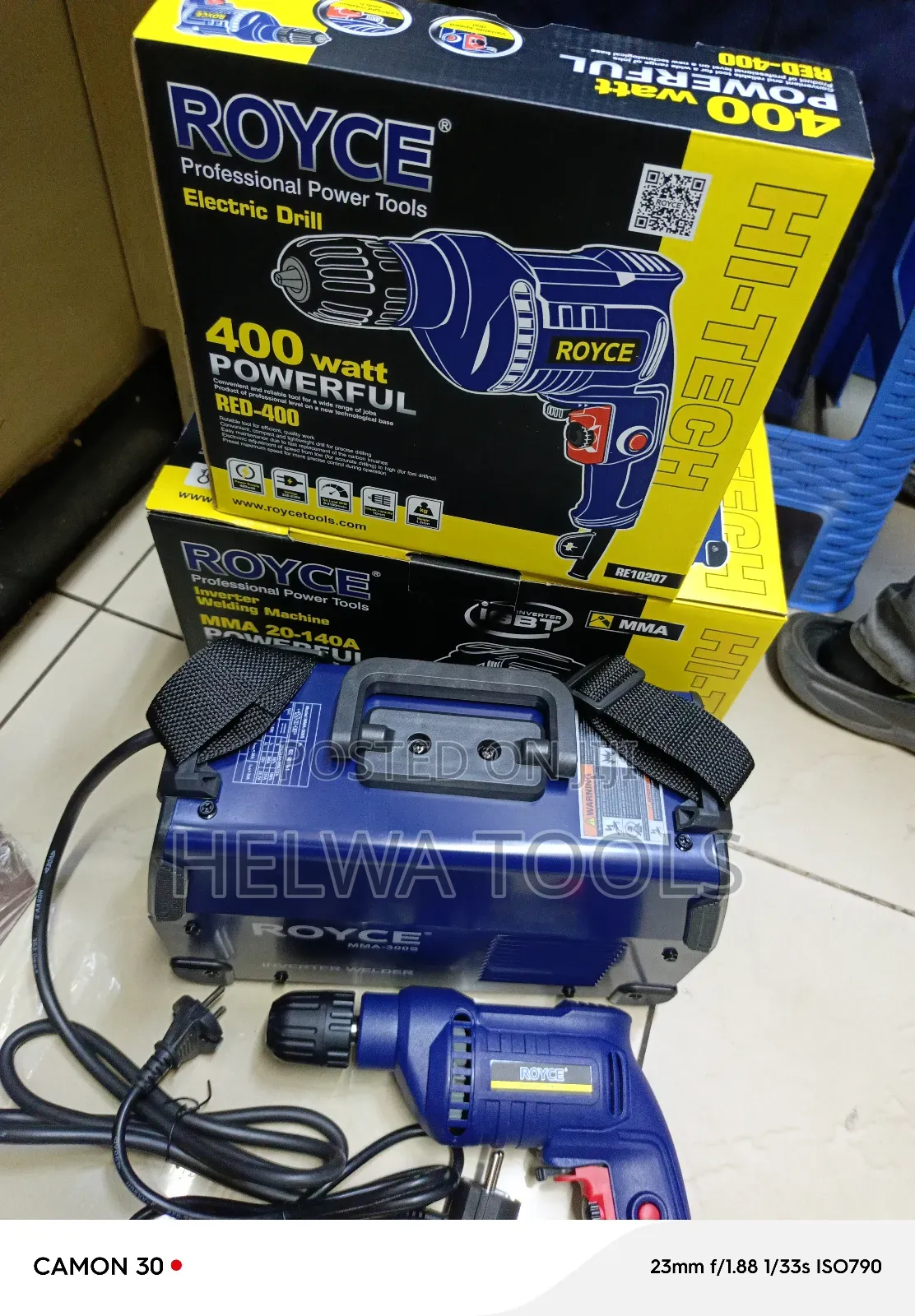 Royce 300 Welding Machine + Royce Drill
