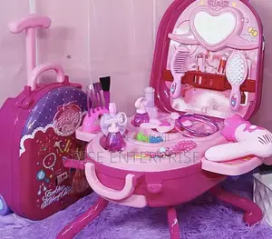 *3 in 1 Children Makeup Suitcase Set Playset*